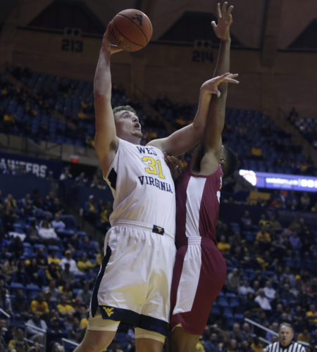 WVU Downs Rider